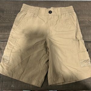 Boys Khaki Fishing Shorts